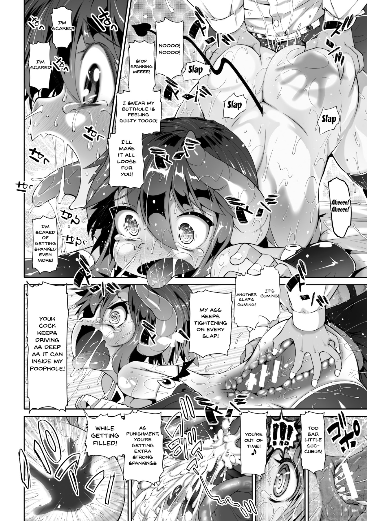 Hentai Manga Comic-Punishing a Bratty Young Succubus-Chapter 4-18